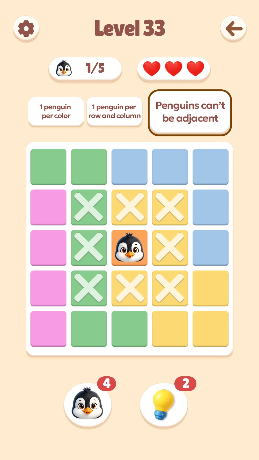 Pengdoku - Logic Puzzle Games screenshot