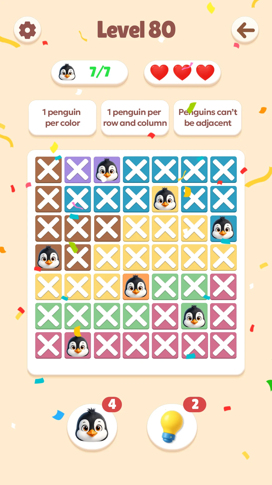 Pengdoku - Logic Puzzle Games screenshot